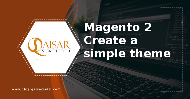 Magento 2 create a simple theme