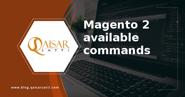 Magento 2 available commands