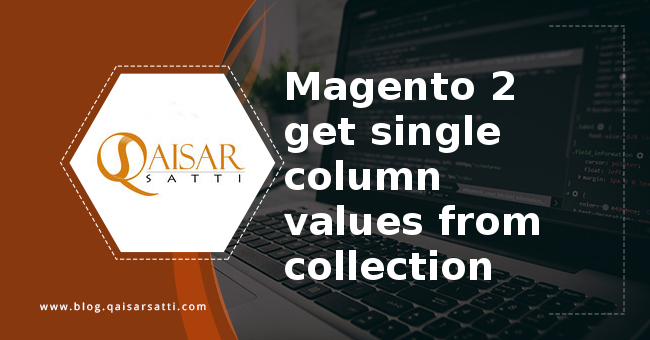 Magento 2 get single column values from collection