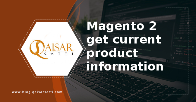 Magento 2 get current product information