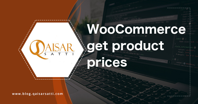 WooCommerce get product prices